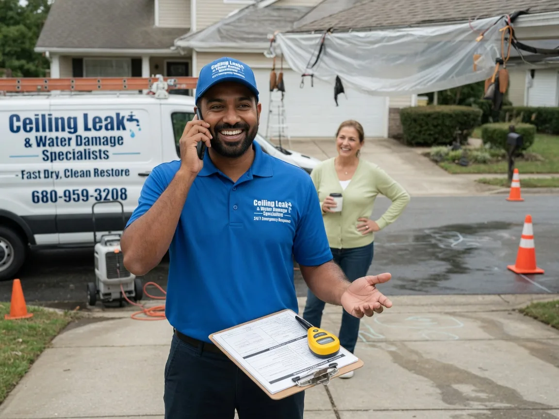 Ceiling Leak Cleanup Shiloh, NJ FAQs